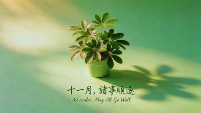 鹅掌柴小盆栽