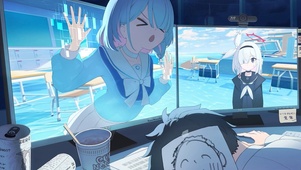 两个小女孩