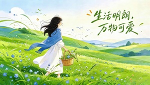 生活明朗万物可爱