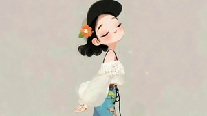 可爱女孩