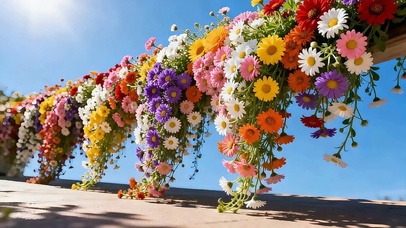 垂吊多彩雏菊