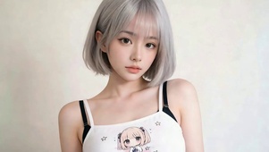 短发女孩