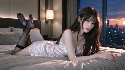 4K纯欲氛围感美女