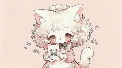 呆萌小猫