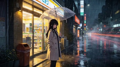 雨后便利店