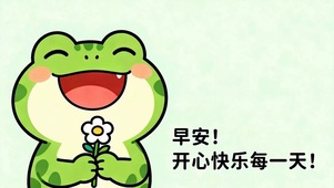 早安开心的每天一天