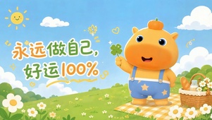 永远做自己 好运100%