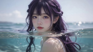 水中美女