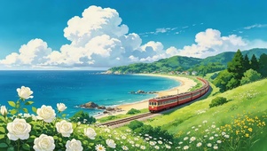 海滨火车