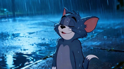 淋雨的Tom