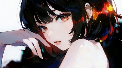 可爱女孩