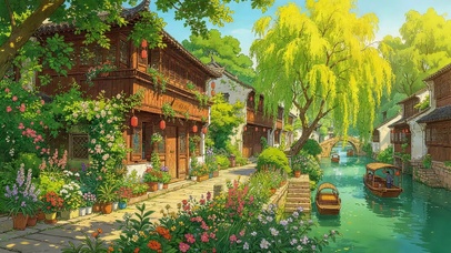 江南夏日闲居
