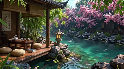 水榭听风