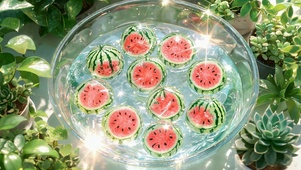 夏日西瓜冰