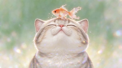 小猫和鱼