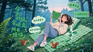 风吹走烦恼