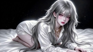 星空清纯美少女