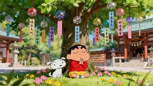 祈福的小新