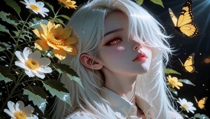 二次元小清新美女