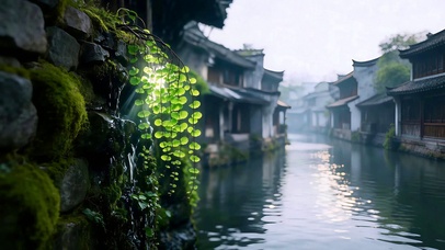 江南水叙古巷