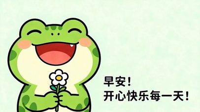 早安开心的每天一天