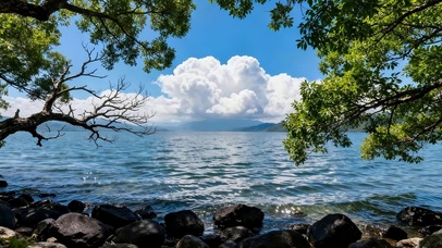 幽静的大海