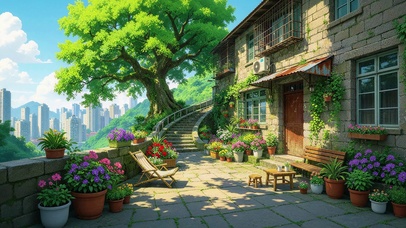动漫风景4k
