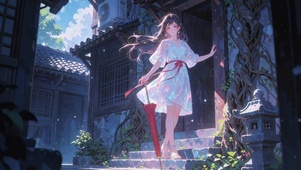 二次元可爱女孩