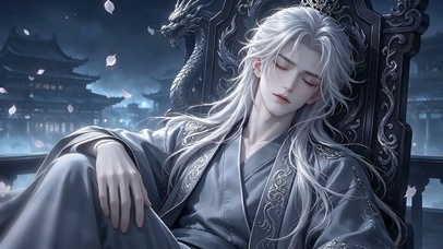 天宫倚睡仙君美男