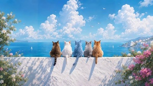 爱琴海猫咪