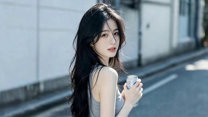 治愈清纯少女