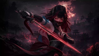 女忍者