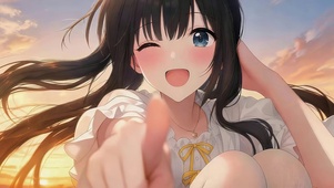 可爱清纯女孩