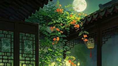 小院里的美景