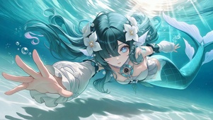 水下人鱼美少女-沃雅妮莎