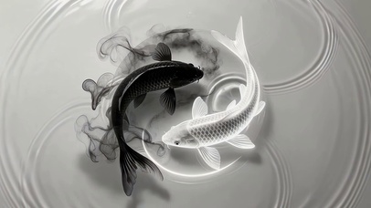 阴阳锦鲤
