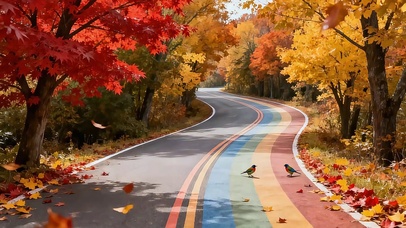 秋林彩虹路