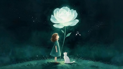 鲜花女孩