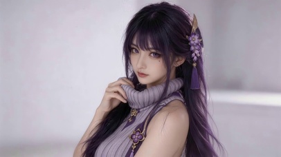 COS装扮女孩