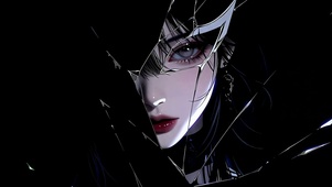 暗黑破碎玻璃酷感少女