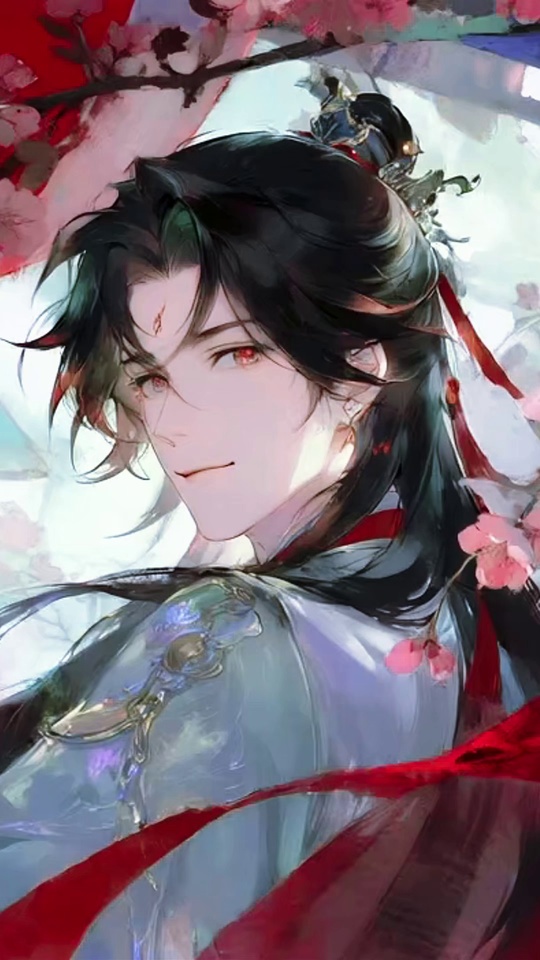 古风花下阳光少年