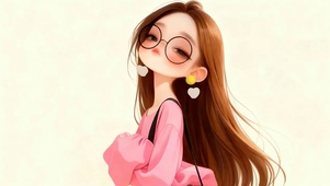 长发女孩