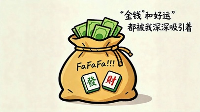 吸引金钱好运的发财钱袋