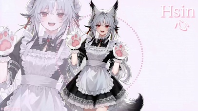心月狐女仆装