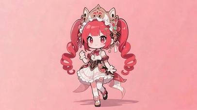 可爱美少女