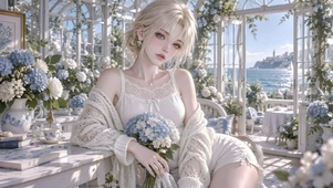 临海花房纯欲美女