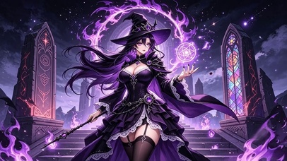 紫焰魔女