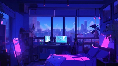 霓虹紫
