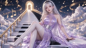 云端・琴键长阶