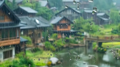 雨天带鱼屏